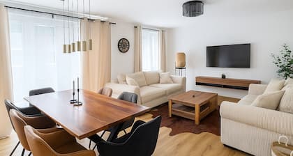 Stilvolle 3-Zi.-Wohnung in Leipzig | Zentral, modern & perfekt fĂŒr 6 GĂ€ste