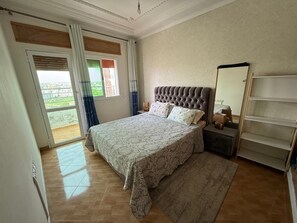 1 室のベッドルーム、アイロン / アイロン台、WiFi、ベッドシーツ