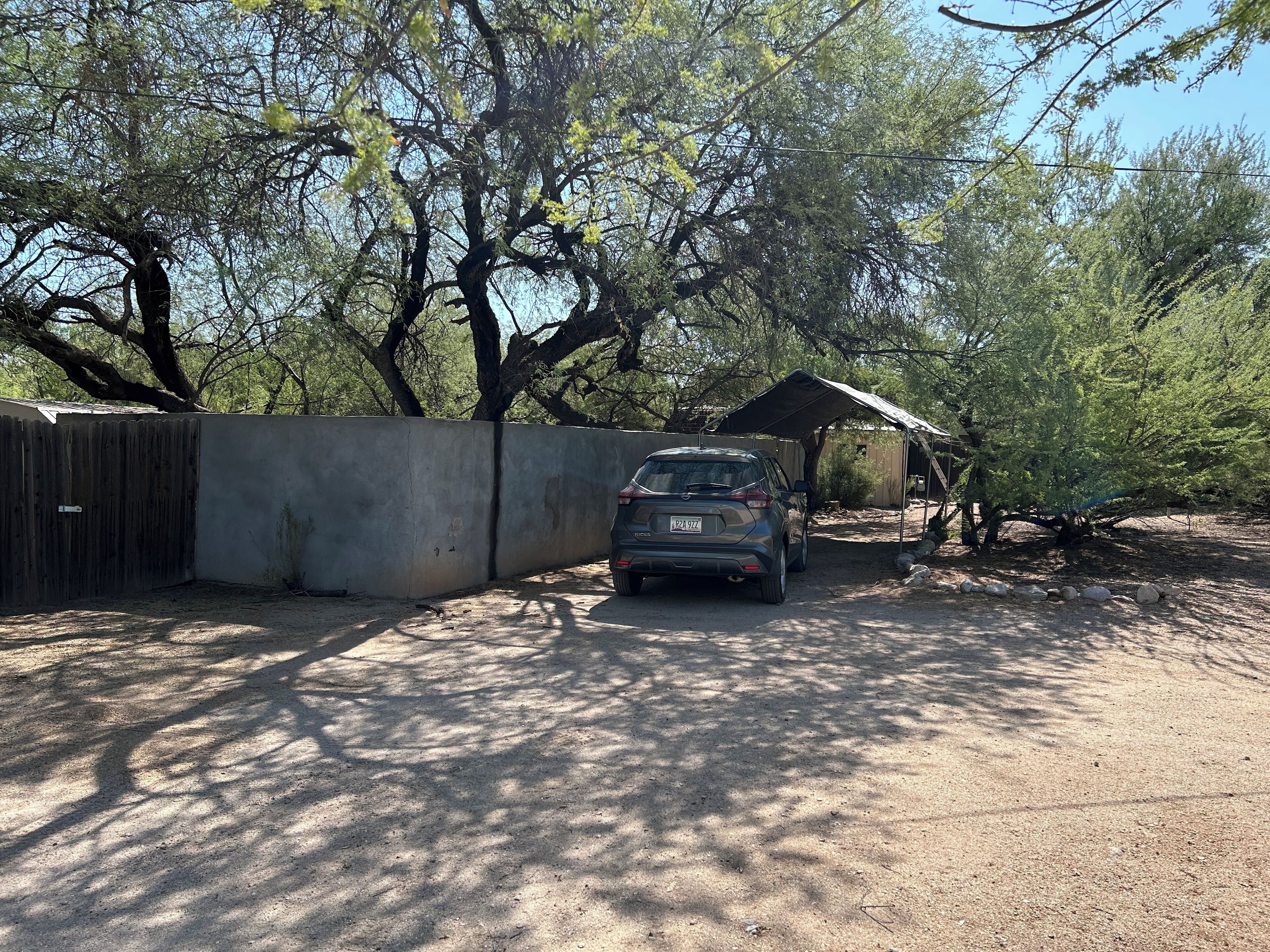 Enceinte de l’hébergement
