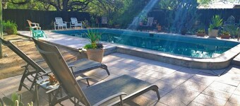 Classic Adobe Casita on 10.5 Acre Guest Ranch all with full Kitchens!