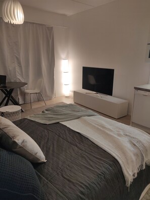 1 Schlafzimmer, Bügeleisen/Bügelbrett, Internetzugang, Bettwäsche