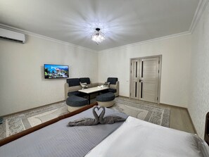 42-inch LED TV with cable channels