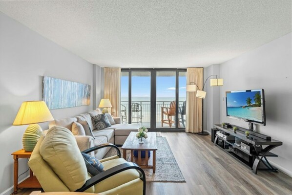 TV - Shoreham I 4B- Oceanfront 3BR/2BA- Pool (North Myrtle Beach)