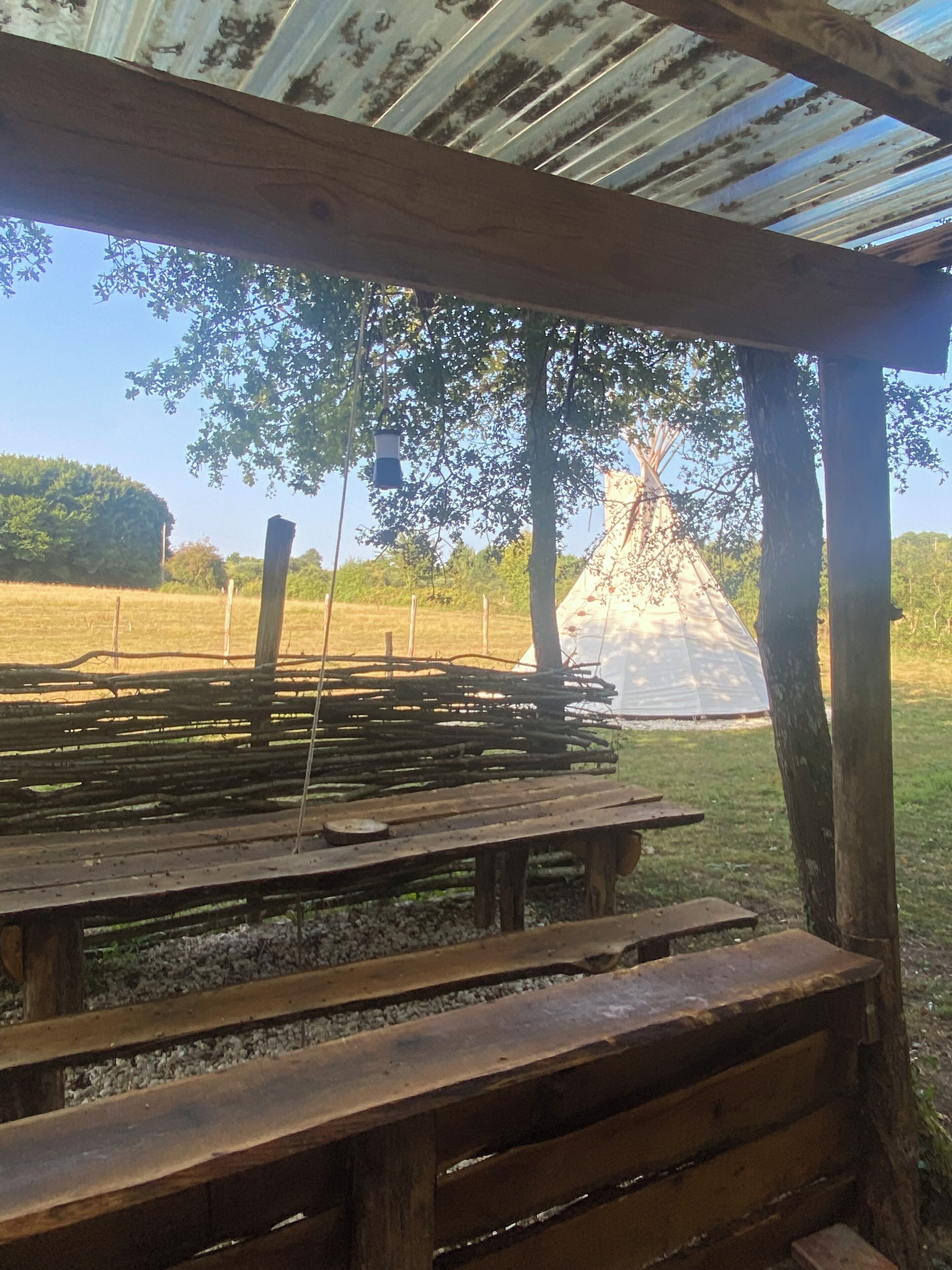 Enceinte de l’hébergement