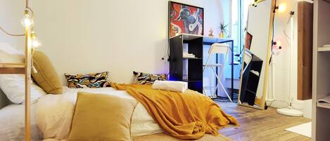 1 chambre, draps fournis