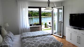 3 Schlafzimmer, Reisekinderbett, WLAN, Bettwäsche