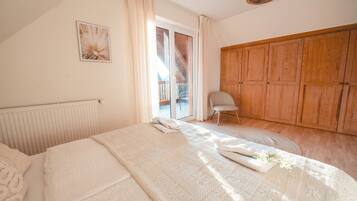 3 Schlafzimmer, schallisolierte Zimmer, Bügeleisen/Bügelbrett