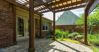 Charming 3-bedroom house with premier back yard space and koi pond