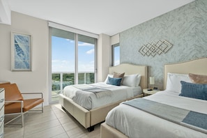 Comfort Condo, 2 Bedrooms, City View | Egyptian cotton sheets, premium bedding, down comforters