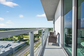 Comfort Condo, 2 Bedrooms, City View | Balcony view