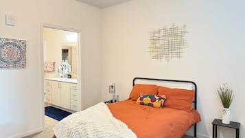 2 chambres, fer et planche Ă repasser, Wi-Fi, draps fournis