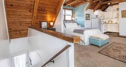 Cozy Loft on Main over Ooey Gooey Cafe