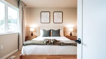 2 habitaciones, tabla de planchar con plancha y wifi gratis