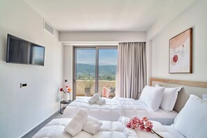 2 bedrooms, in-room safe, iron/ironing board, WiFi (free)