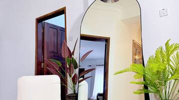 Apartemen Keluarga, balkon, pemandangan kota | Area keluarga