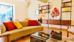Living area - Villa Maillard - Swimming pool & vineyard view (Correns)