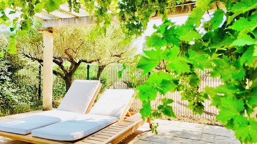 Villa Maillard - Swimming pool & vineyard view