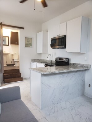 Interior - Cozy newly remodeled studio just steps from beach (Daytona Beach)