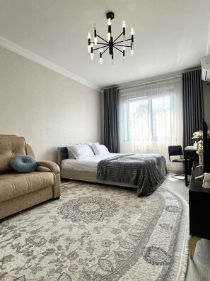 Classic Apartment, Balcony, Courtyard View | Iron/ironing board, free WiFi