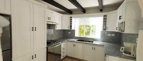 Microwave, oven, stovetop