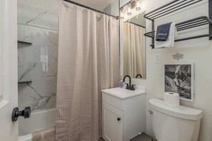 Ducha y secador de pelo