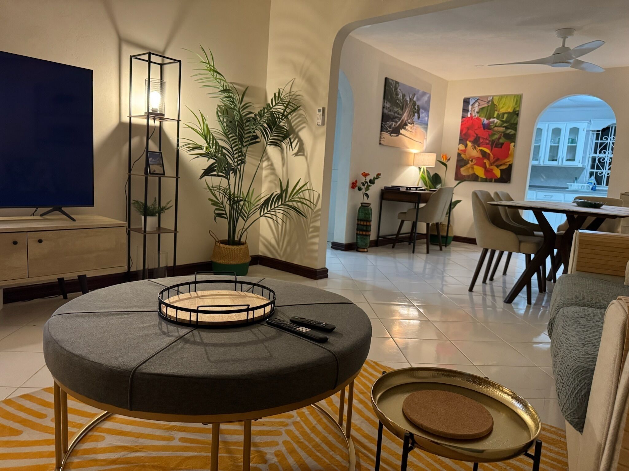 Smart-TV, stereoanlegg og printere