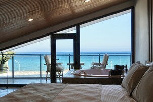 奢华客房, 海景 | 办公桌、笔记本电脑工作区、免费 WiFi