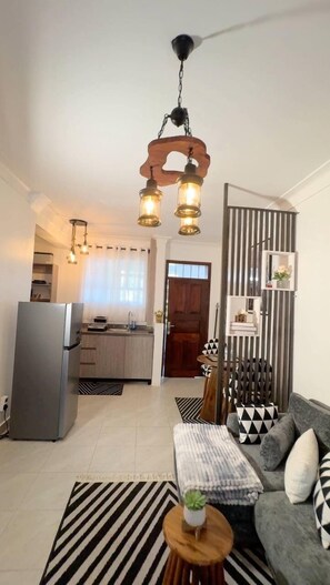Apartamento Confort, vistas a la ciudad | Zona de estar