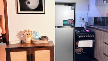 Comfort Apartment, City View | Private kitchen