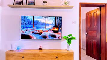 Comfort-Apartment, Stadtblick | Wohnbereich