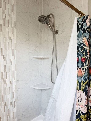 Bidet, soap, shampoo