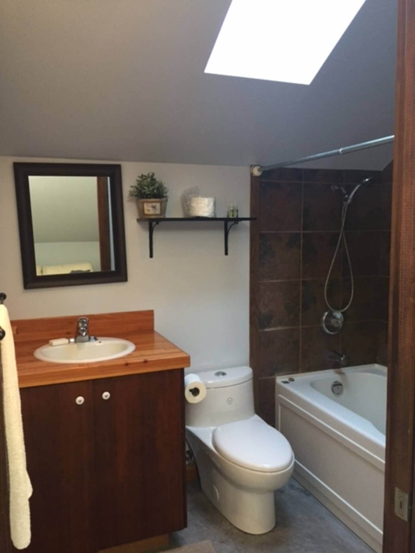 Towels, soap, toilet paper
