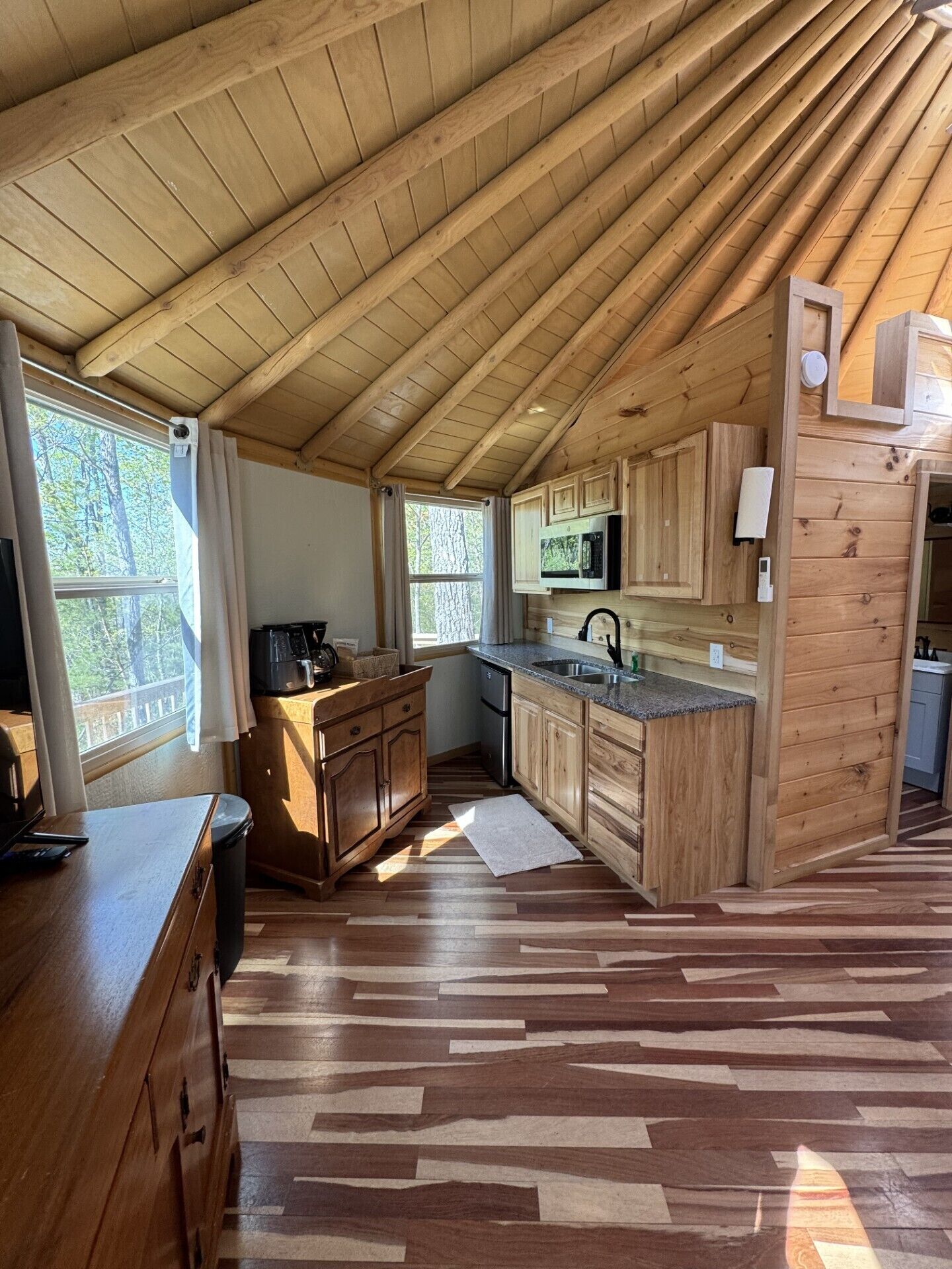 Micro-ondes, serviettes en papier