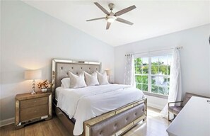 3 bedrooms, iron/ironing board, WiFi, bed sheets