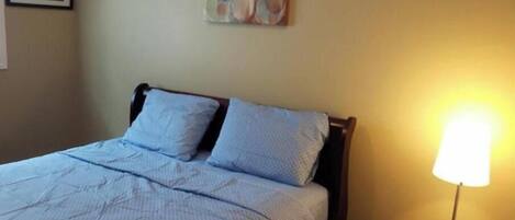 1 makuuhuone, silitysrauta/-lauta, Wi-Fi, vuodevaatteet