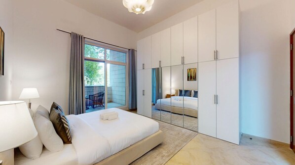 1 bedroom, iron/ironing board, free WiFi, bed sheets