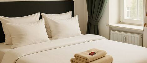 2 chambres, Wi-Fi gratuit, draps fournis