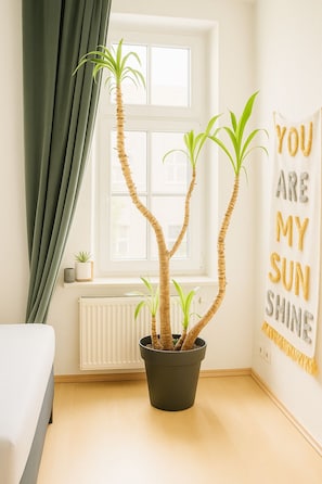 1 habitación, wifi y ropa de cama