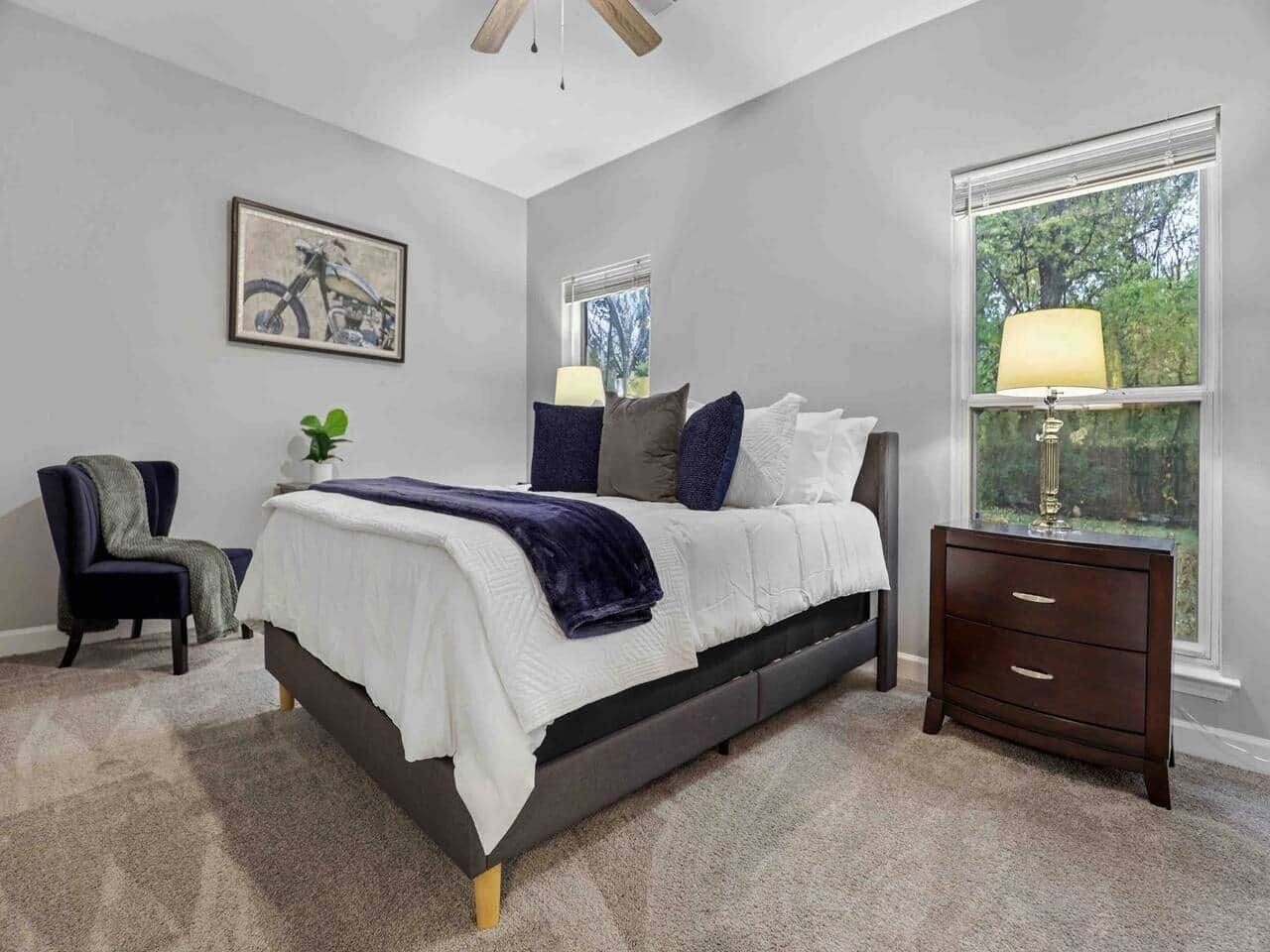 2 soveværelser, strygejern/strygebræt, Wi-Fi, sengetøj