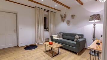 Télévision, cheminée