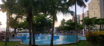 Beautiful apartment in Santos, just a few steps from the beach and close to Praiamar Shopping Mall