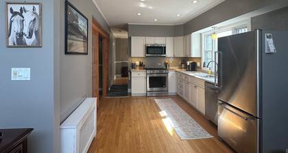 Charming 2 bedroom, 1 bath first floor. Walk to the racetrack and downtown