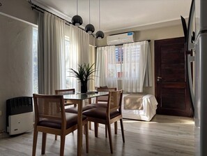 Appartement Familial, vue jardin | Coin séjour