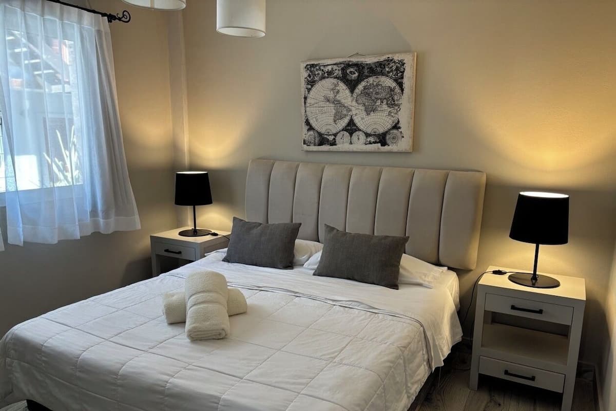 Family Apartment, Garden View | In-room safe, desk, laptop workspace, free WiFi