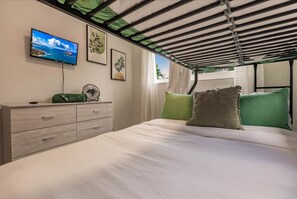 3 dormitorios, escritorio, wifi gratis y ropa de cama