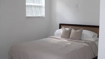 Free WiFi, bed sheets
