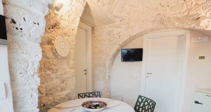 At MĂšmela's cozy Trulli for wonderful vacations in Puglia.