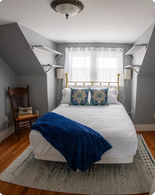 Desk, iron/ironing board, travel cot, free WiFi