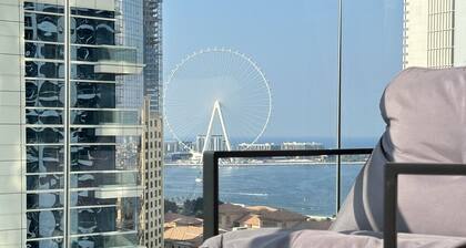 Modern 2BR | Balcony & Sea View | Near Marina Walk