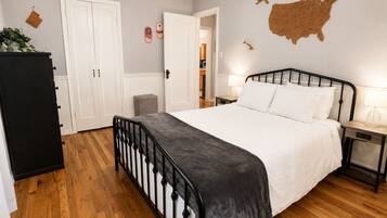 2 habitaciones, tabla de planchar con plancha y wifi gratis